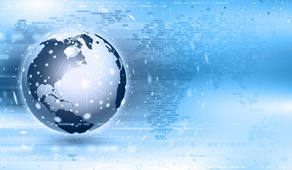 信息科技背景矢量素材 數(shù)字時代的視覺橋梁